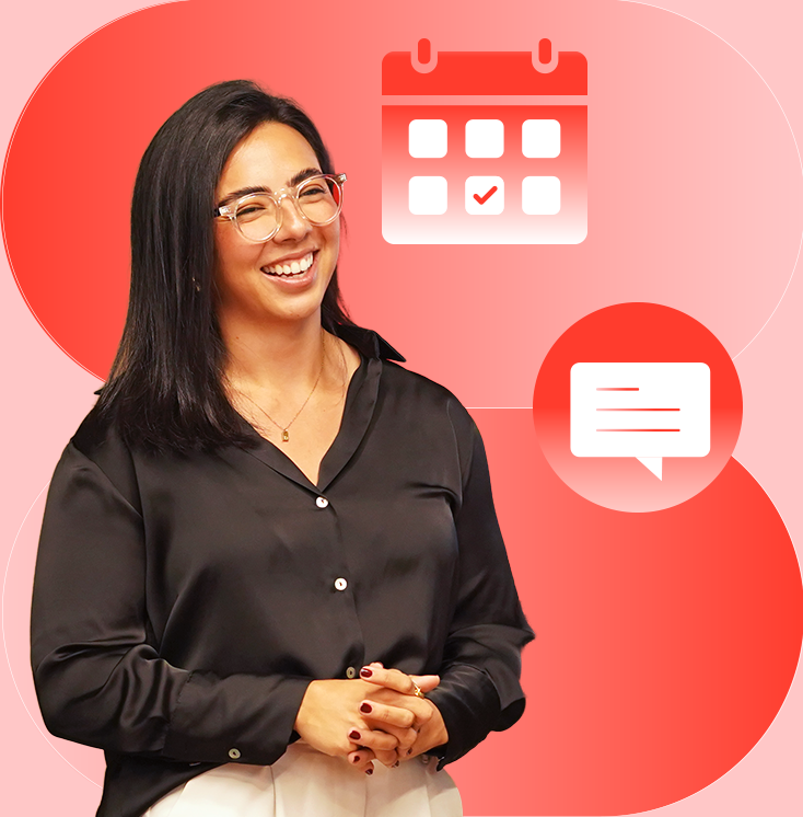 Facilitadora de CCK en un entrenamiento de vocería y liderazgo
